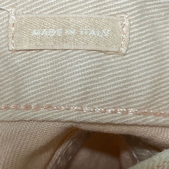 Anthropologie CLOSED Jamie High Waist Straight Leg Jeans LIGHT PEACH Size 26 - Picture 6 of 10